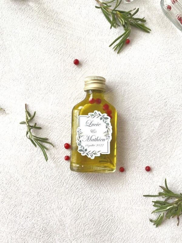 Mignonnette d'huile d'olives pour vos invités