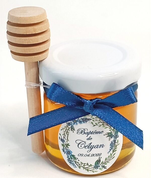 Les tons bleus Pot de miel